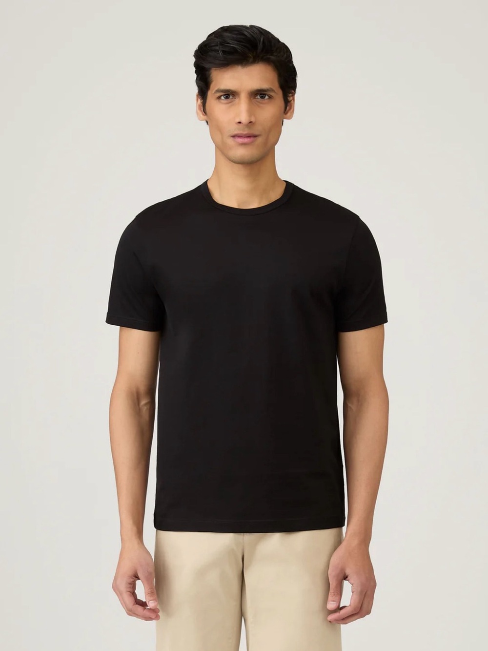 Sunspel Classic T-Shirt NWT Made in England Supima Cotton Black Men’s M